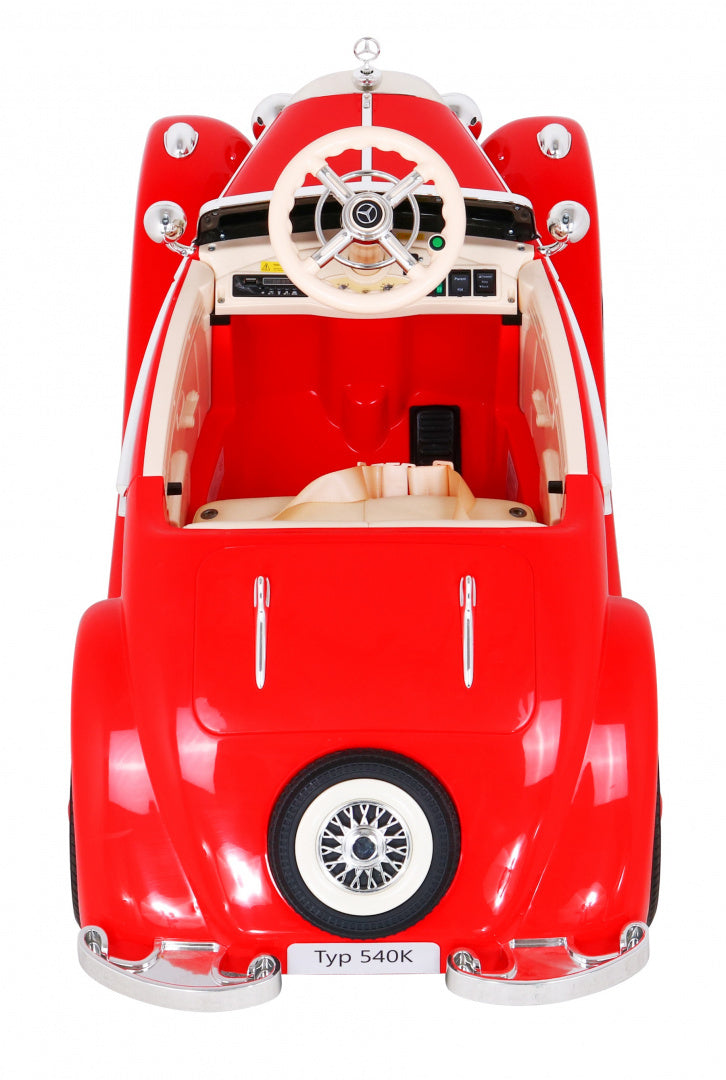 Vehicle Mercedes Benz Retro Type 540A Red
