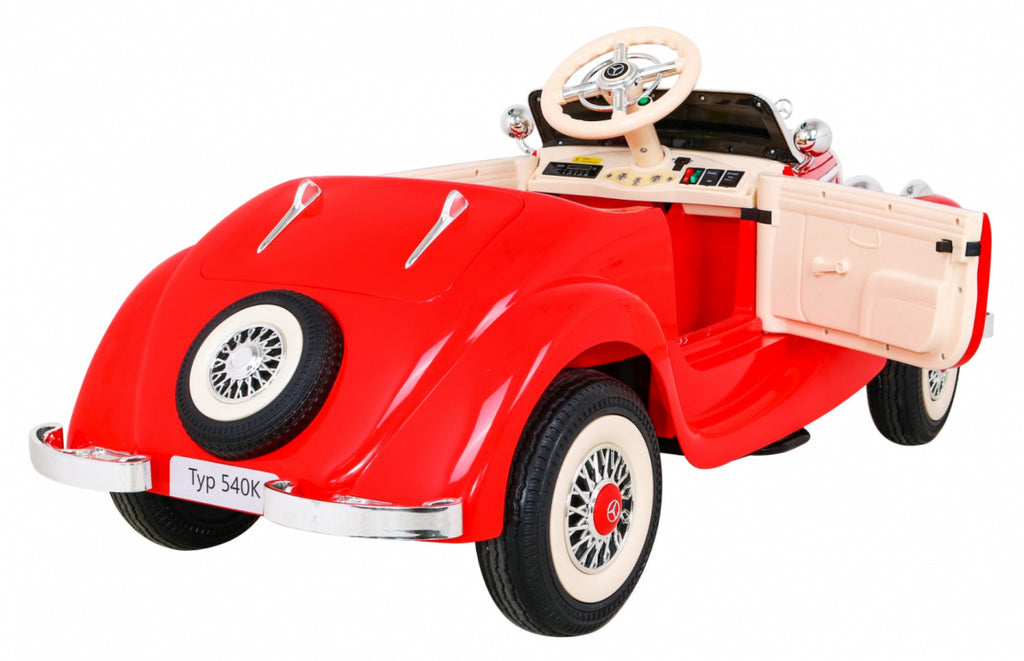 Elektrické autíčko Mercedes-Benz Retro Type 540A červená