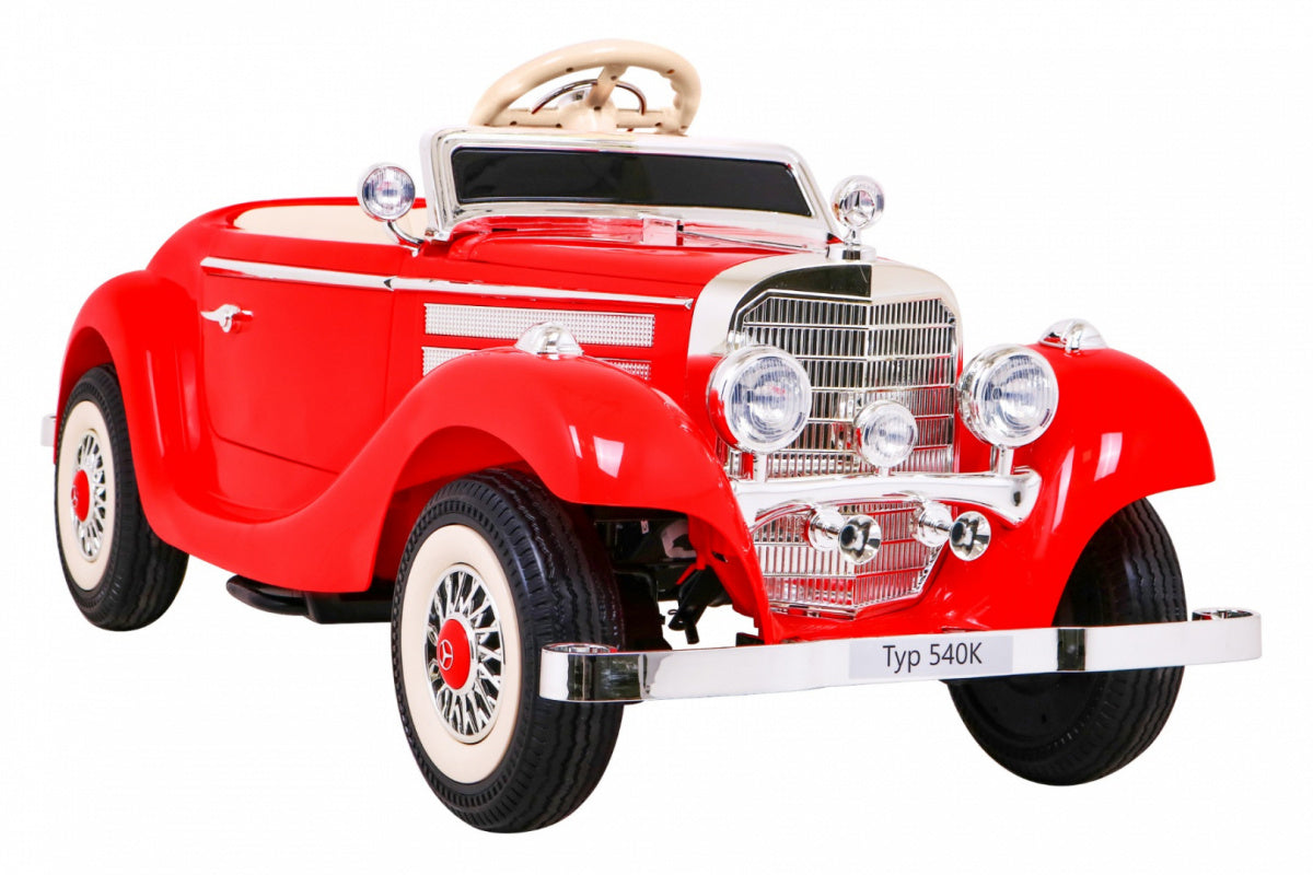 Elektrické autíčko Mercedes-Benz Retro Type 540A červená