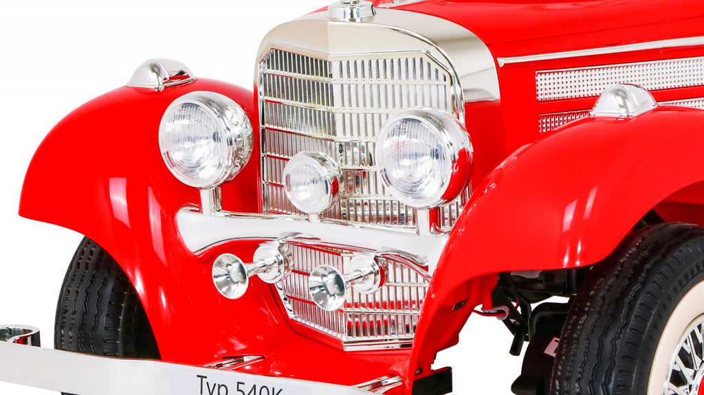 Elektrické autíčko Mercedes-Benz Retro Type 540A červená