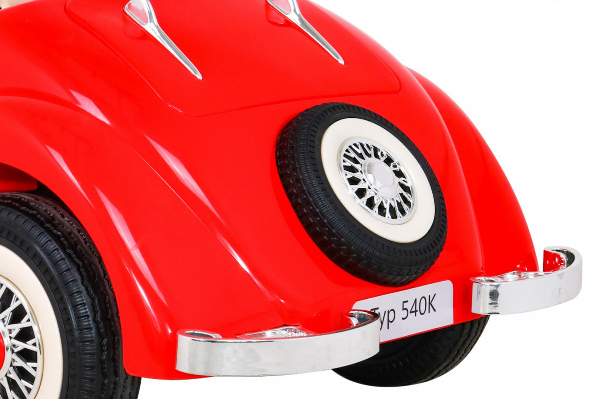 Elektrické autíčko Mercedes-Benz Retro Type 540A červená