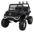 Elektrické autíčko Mercedes-Benz Unimog JL199 12 V – čierne