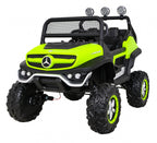 Elektrické autíčko Mercedes-Benz UNIMOG zelená
