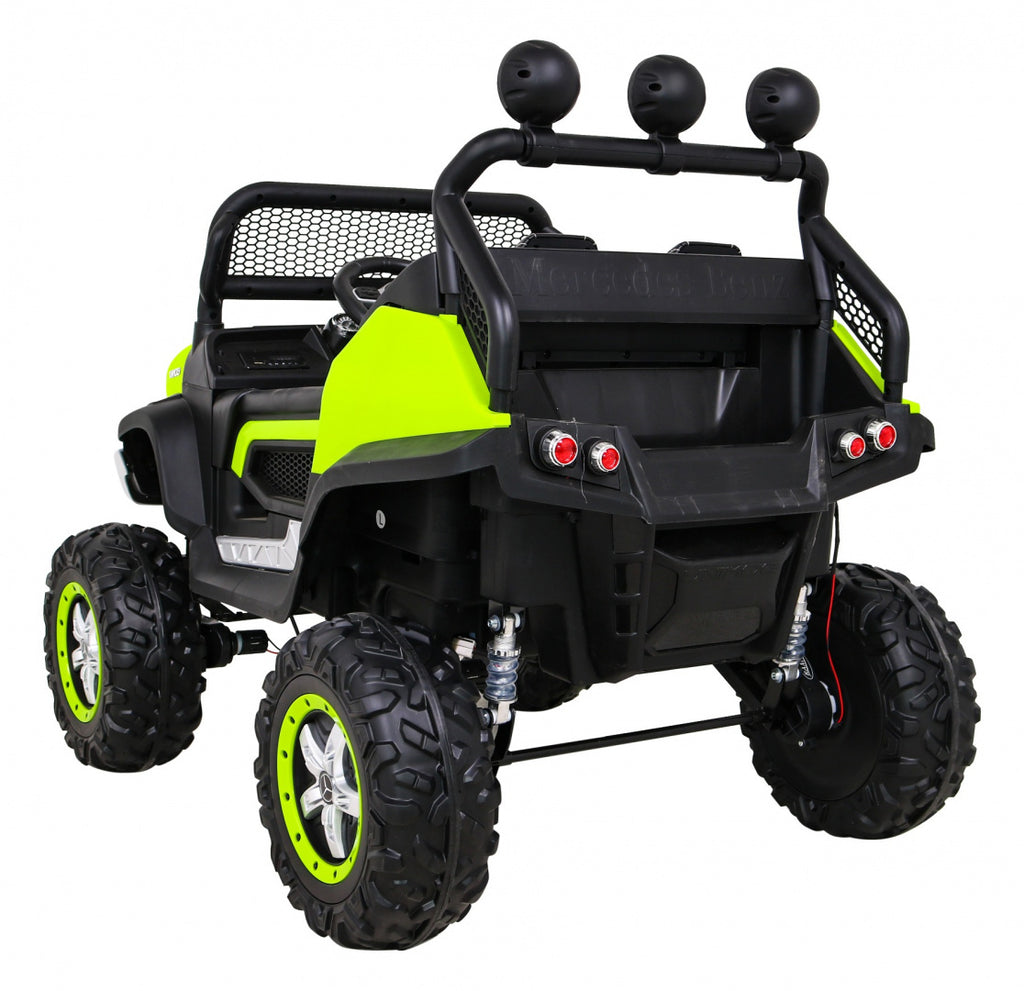 Elektrické autíčko Mercedes-Benz UNIMOG zelená