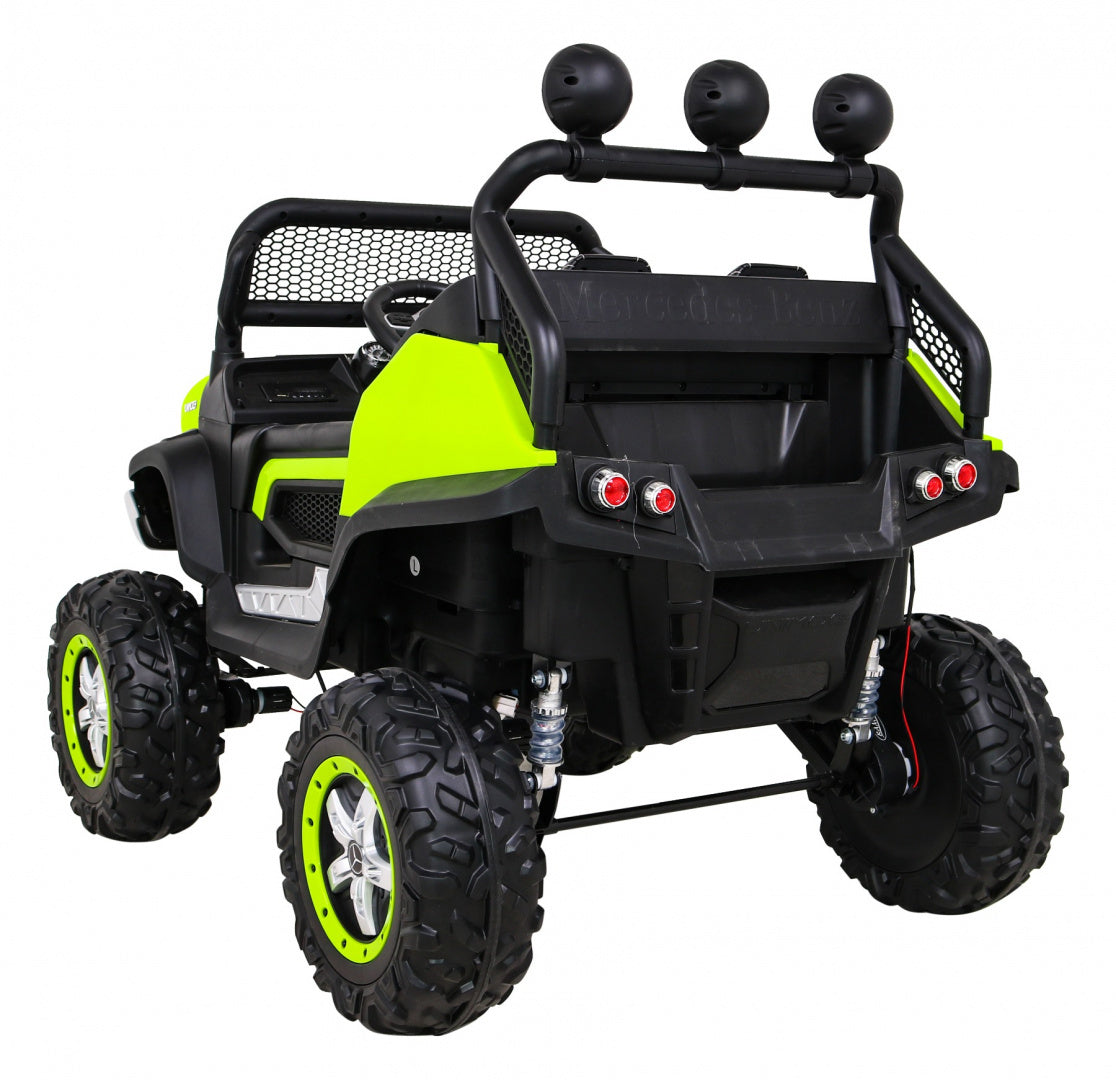 Elektrické autíčko Mercedes-Benz UNIMOG zelená