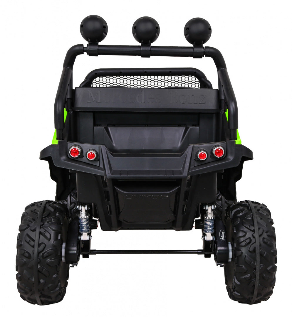 Elektrické autíčko Mercedes-Benz UNIMOG zelená