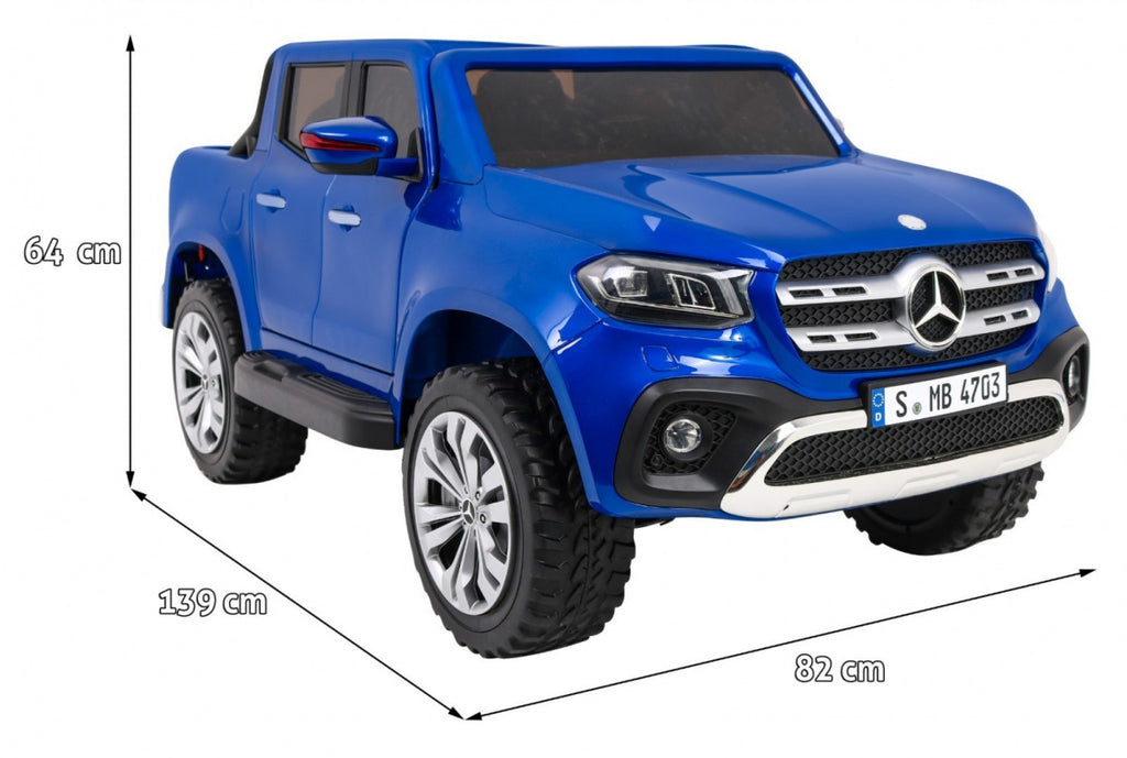 Elektrické autíčko Mercedes-Benz X-Class MP4 lakované modrá