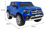 Elektrické autíčko Mercedes-Benz X-Class MP4 lakované modrá
