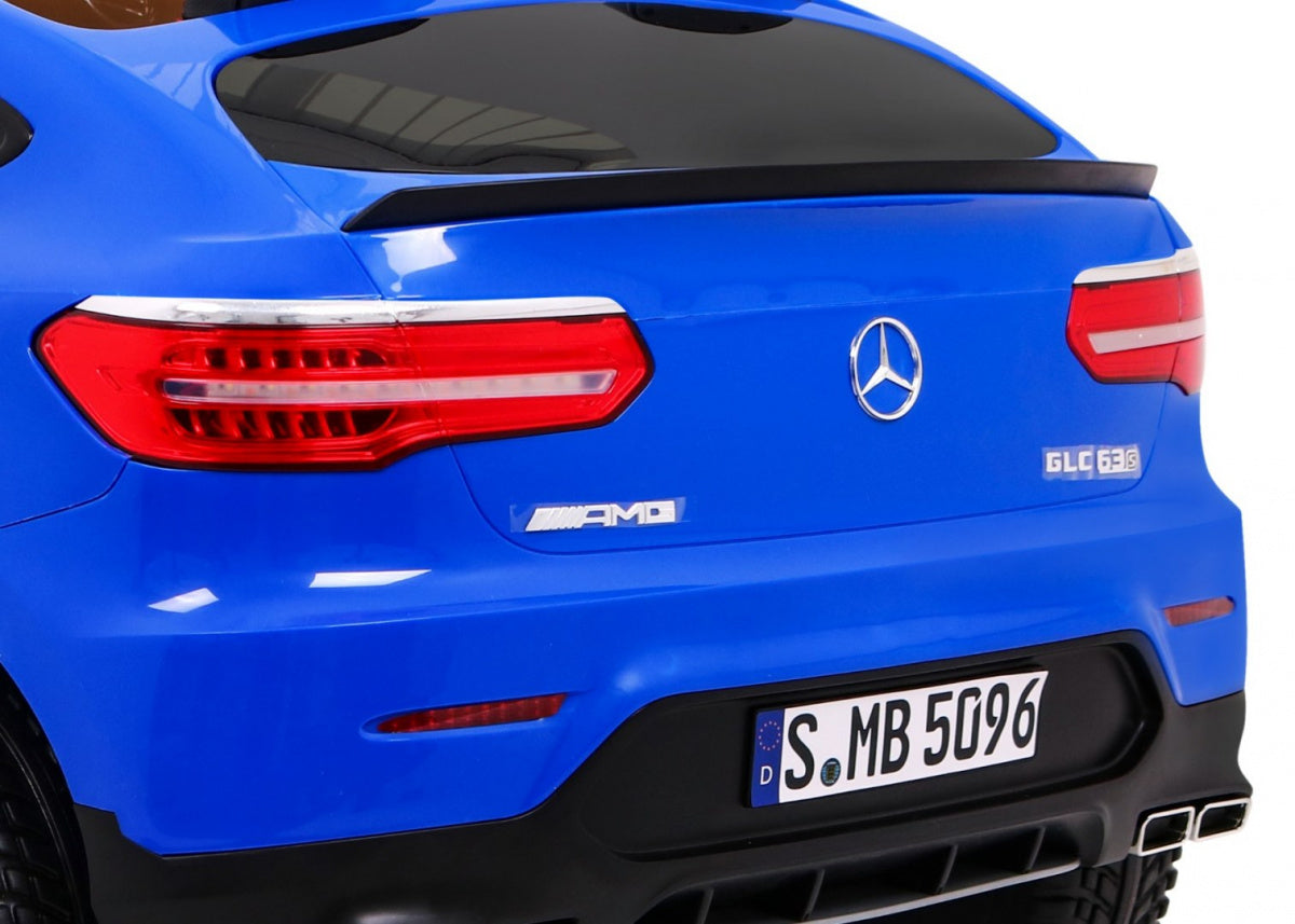Elektrické autíčko Mercedes GLC 63S modrá