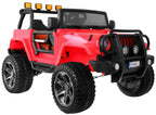 The Monster Jeep 4 x 4 Red