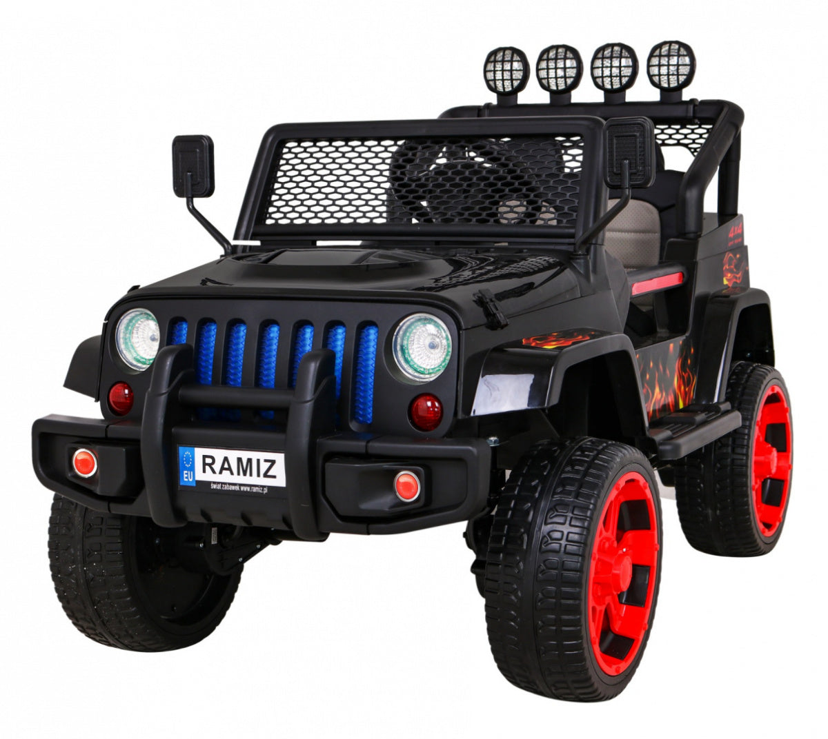 NEW Raptor DRIFTER 4 x 4 Flames