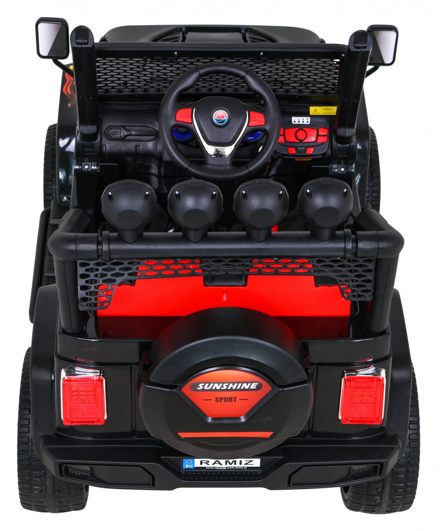 Elektrické autíčko NEW Raptor DRIFTER 4 x 4 Flames