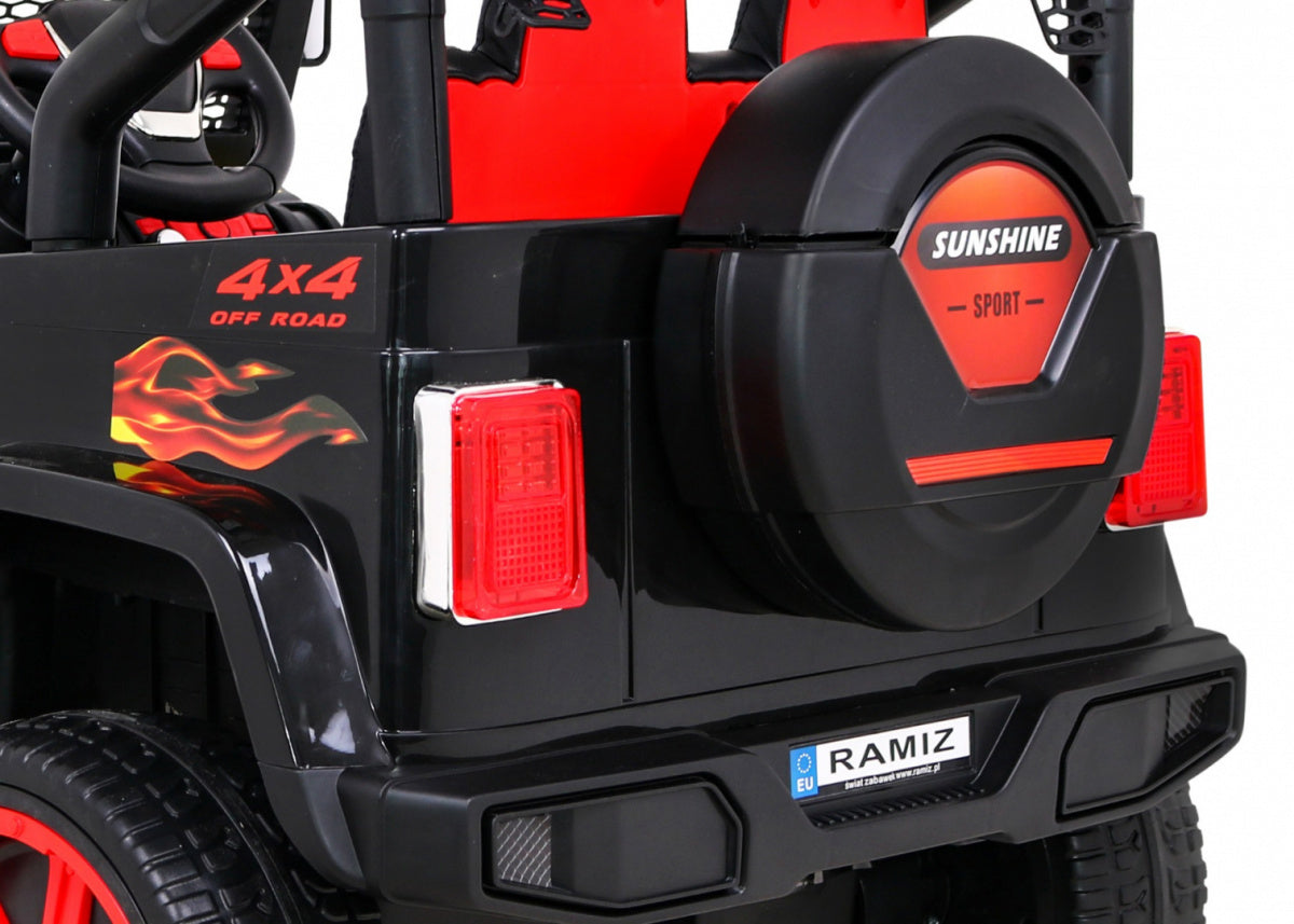 NEW Raptor DRIFTER 4 x 4 Flames
