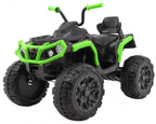 Vehicle Quad ATV 2 4 G BDM0906 black and green