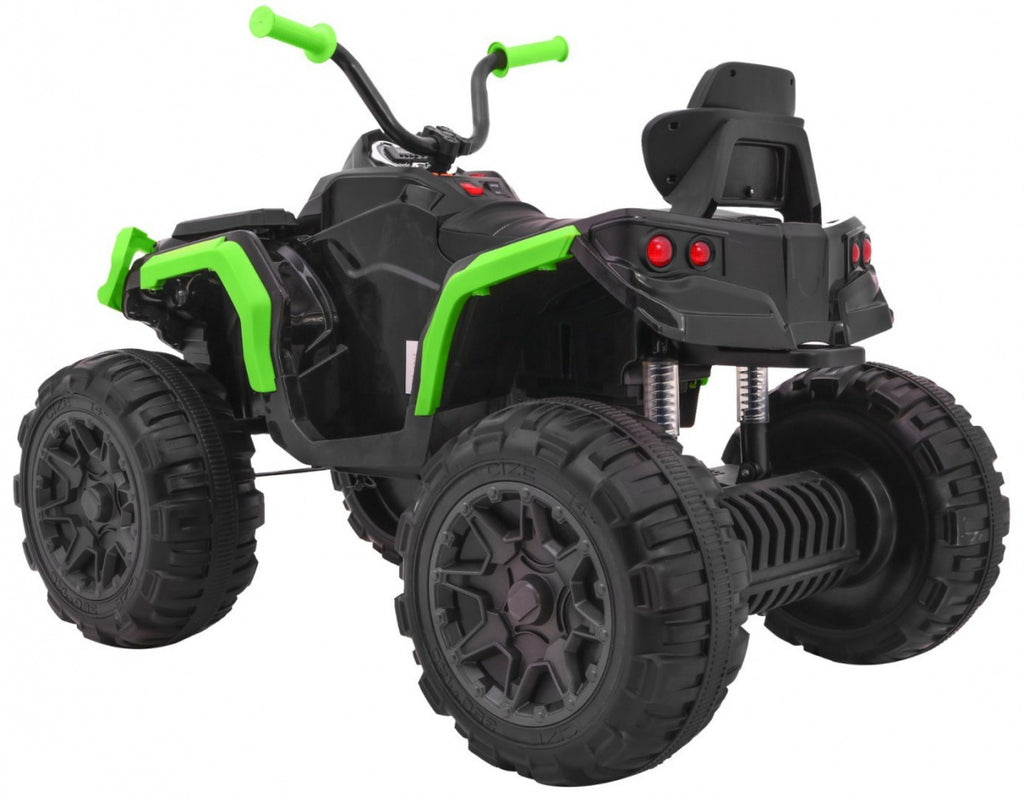 Vehicle Quad ATV 2 4 G BDM0906 black and green