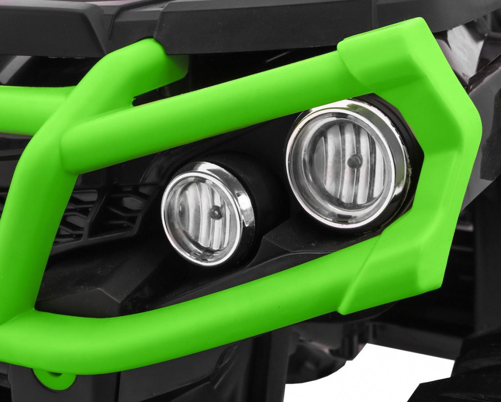 Vehicle Quad ATV 2 4 G BDM0906 black and green