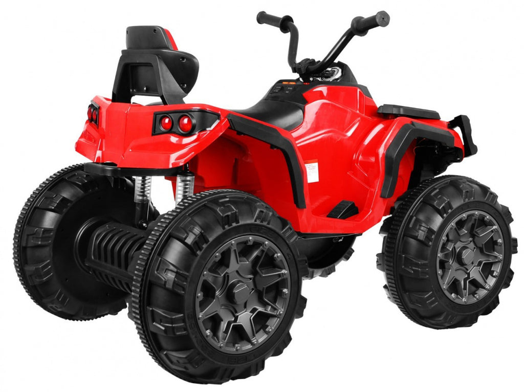 Elektrická štvorkolka ATV 12 V s ovládačom – červená