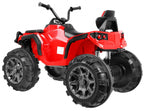 Elektrická štvorkolka ATV 12 V s ovládačom – červená