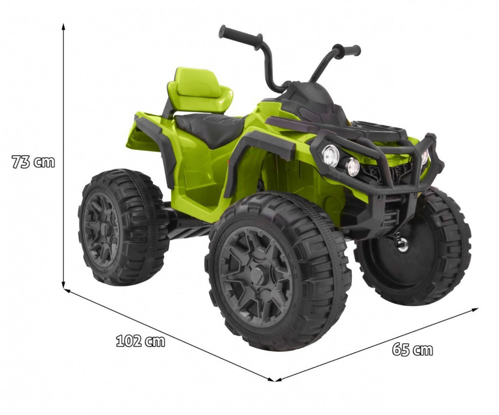 Vehicle Quad ATV 2 4 G BDM0906 Green