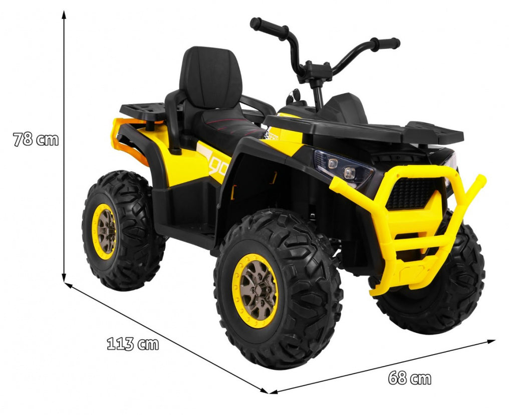 Quad Vehicle ATV Desert Yellow