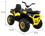 Quad Vehicle ATV Desert Yellow