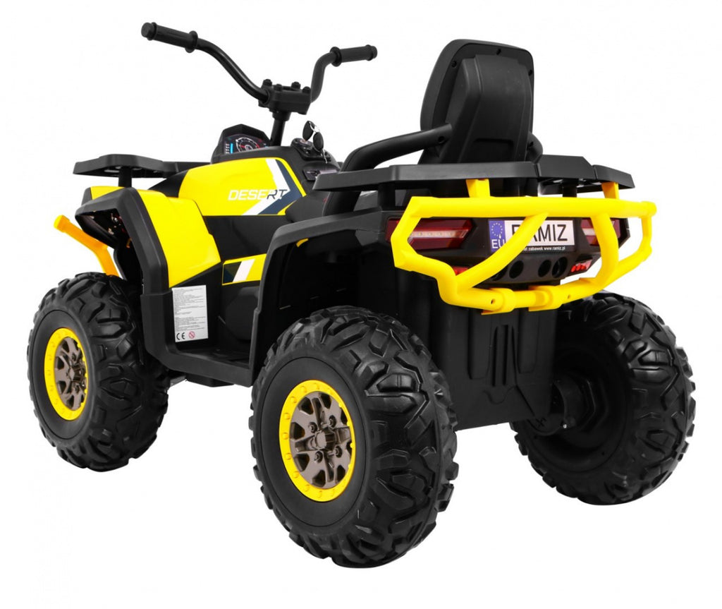 Elektrická štvorkolka ATV Desert 4×4 12 V – žltá