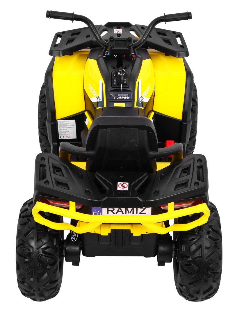 Elektrická štvorkolka ATV Desert 4×4 12 V – žltá