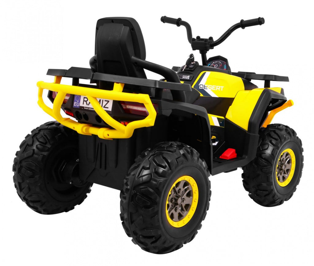 Elektrická štvorkolka ATV Desert 4×4 12 V – žltá
