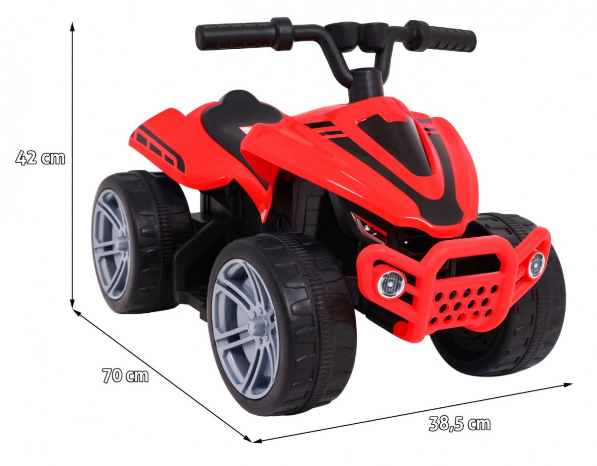 Quad Little Monster Red Vehicle