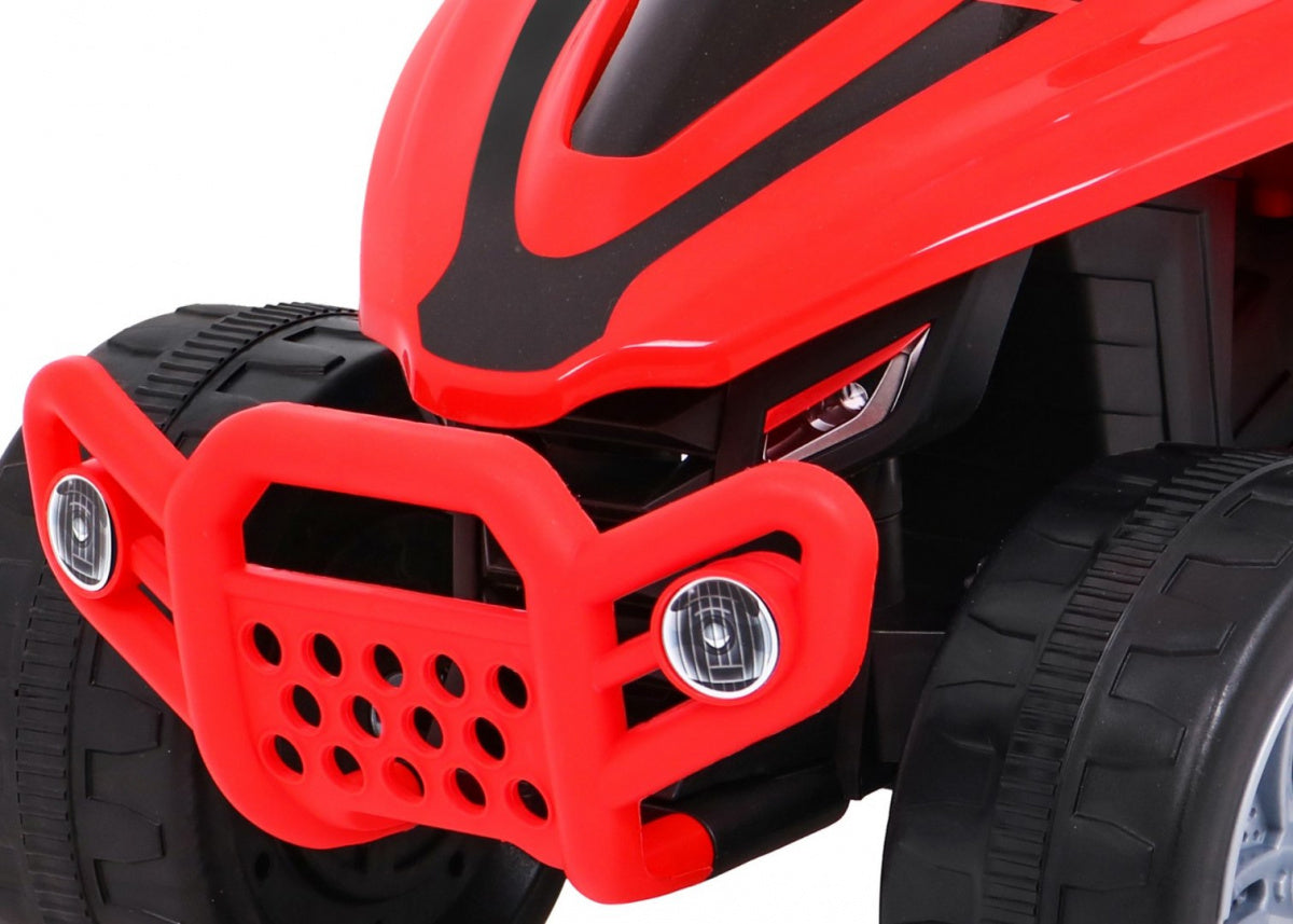 Quad Little Monster Red Vehicle