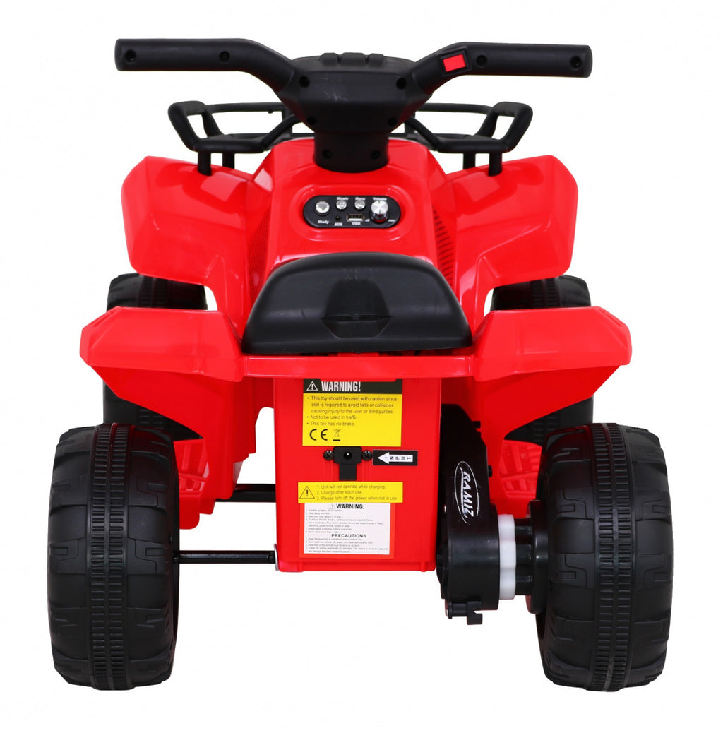 Quad Storm Red Vehicle