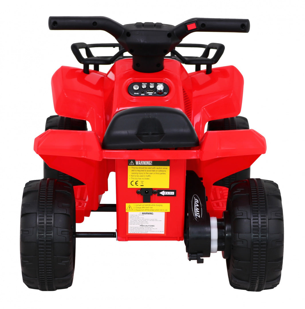 Quad Storm Red Vehicle