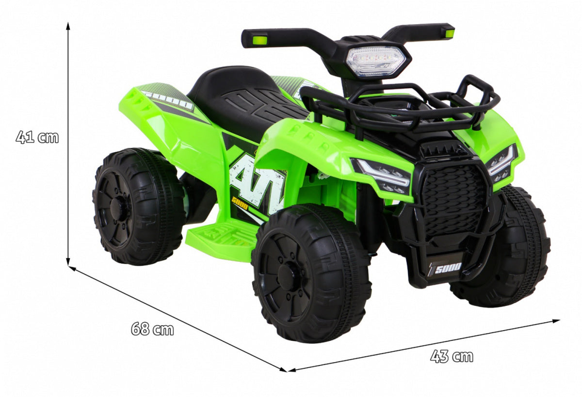 Vehicle Quad Storm Green