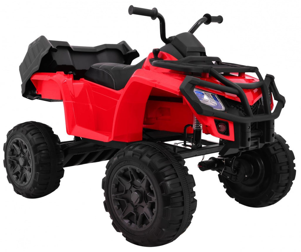 Elektrická štvorkolka All-terrain 4 x 4 červená