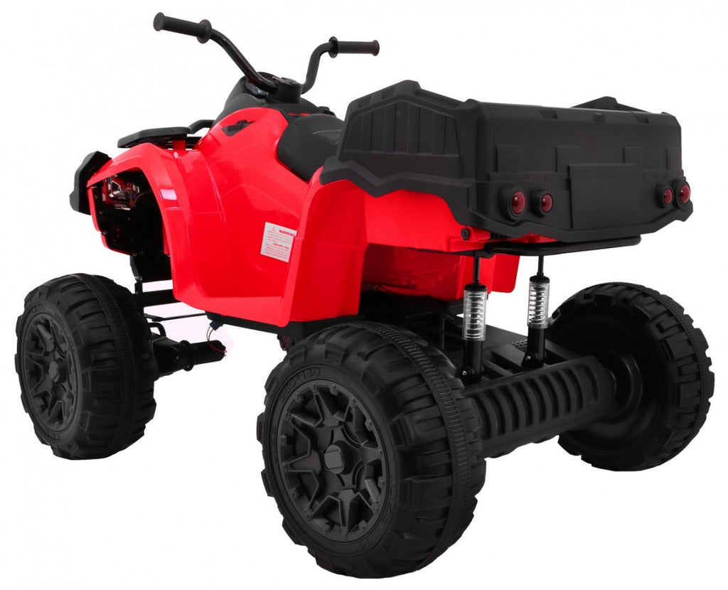 Elektrická štvorkolka All-terrain 4 x 4 červená