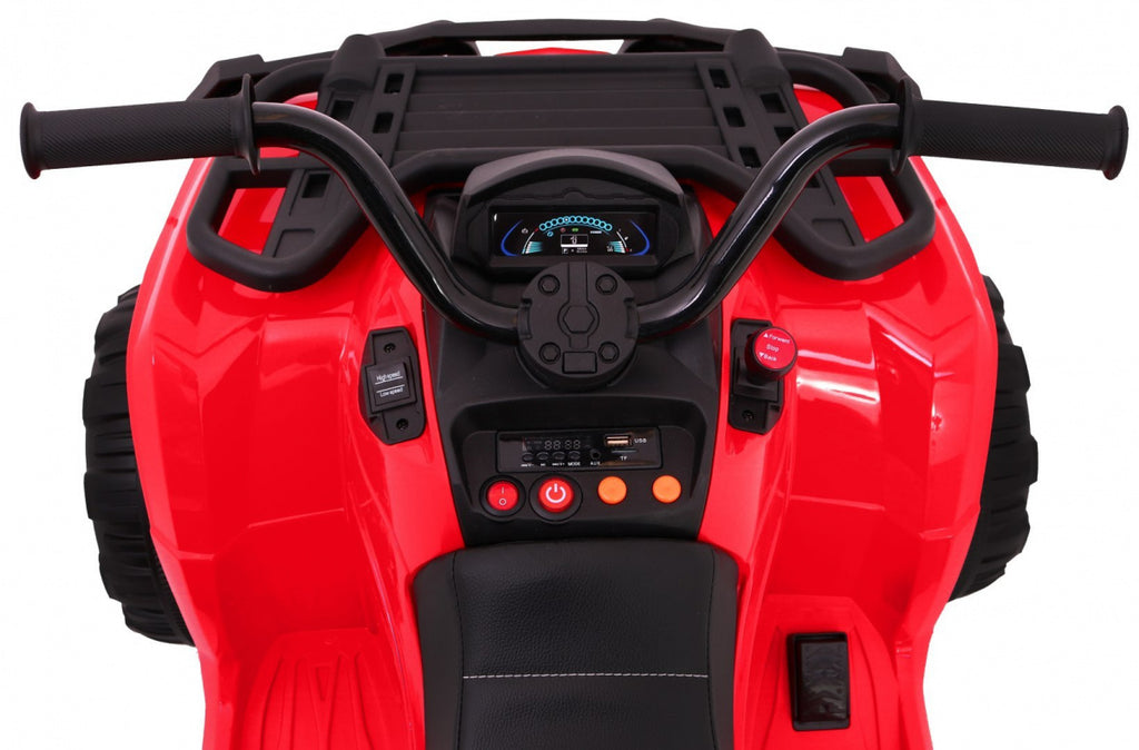 Elektrická štvorkolka All-terrain 4 x 4 červená