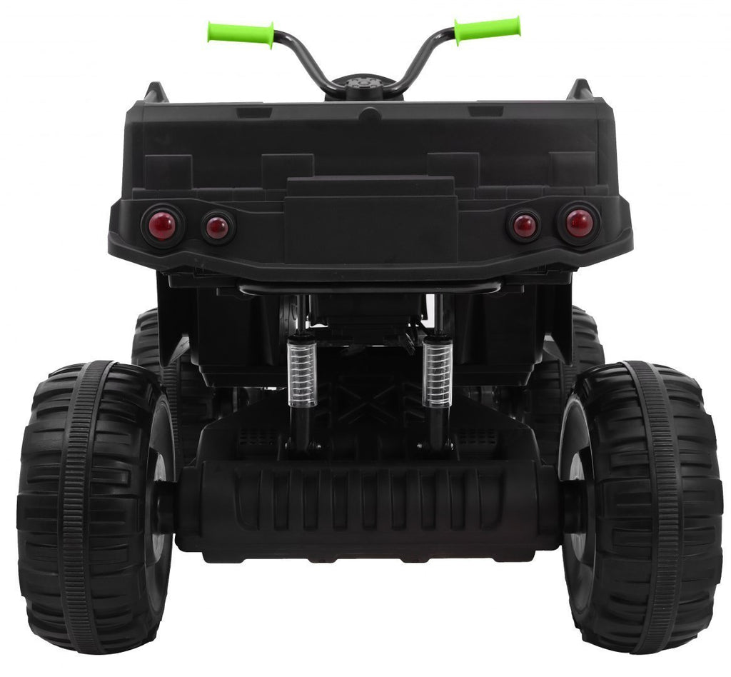Elektrická štvorkolka XL ATV, remote control 2 4 GHZ čierna and zelená