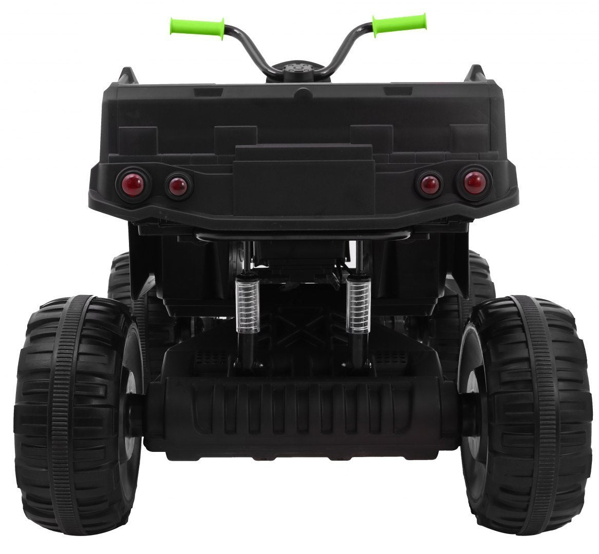 Elektrická štvorkolka XL ATV, remote control 2 4 GHZ čierna and zelená