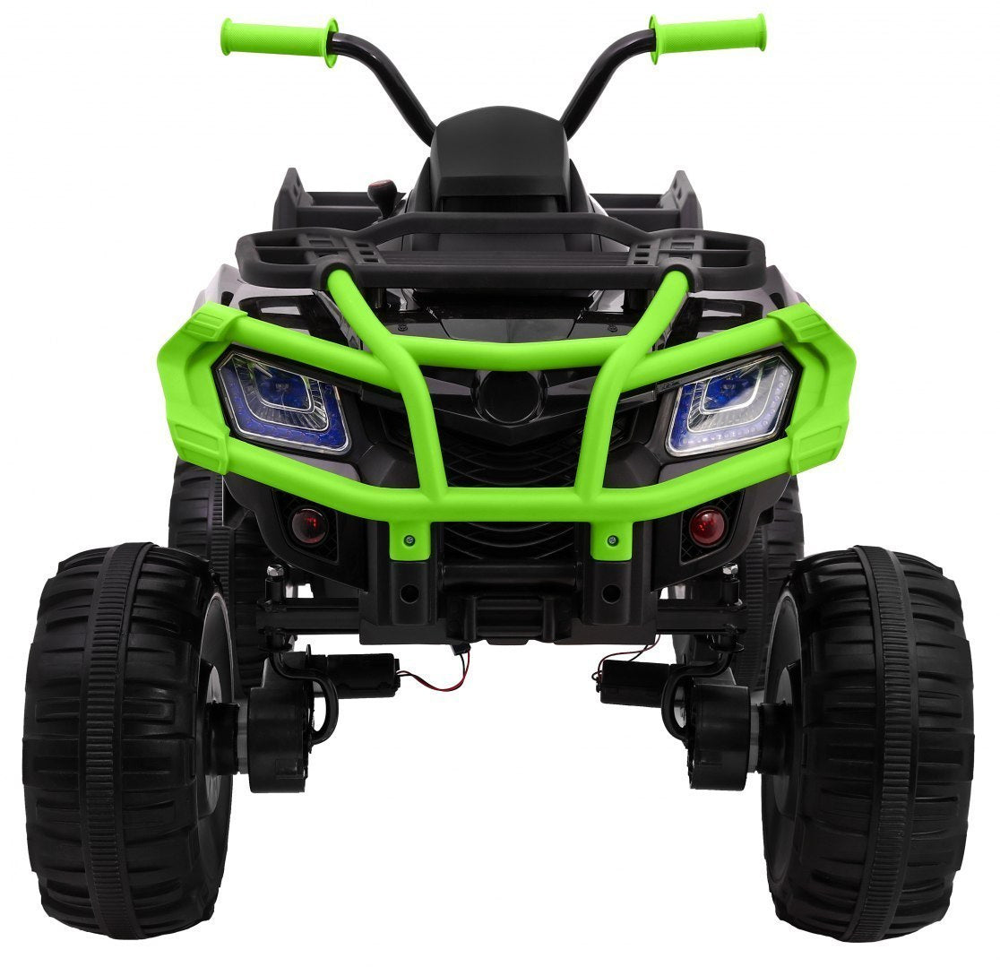 Elektrická štvorkolka XL ATV, remote control 2 4 GHZ čierna and zelená