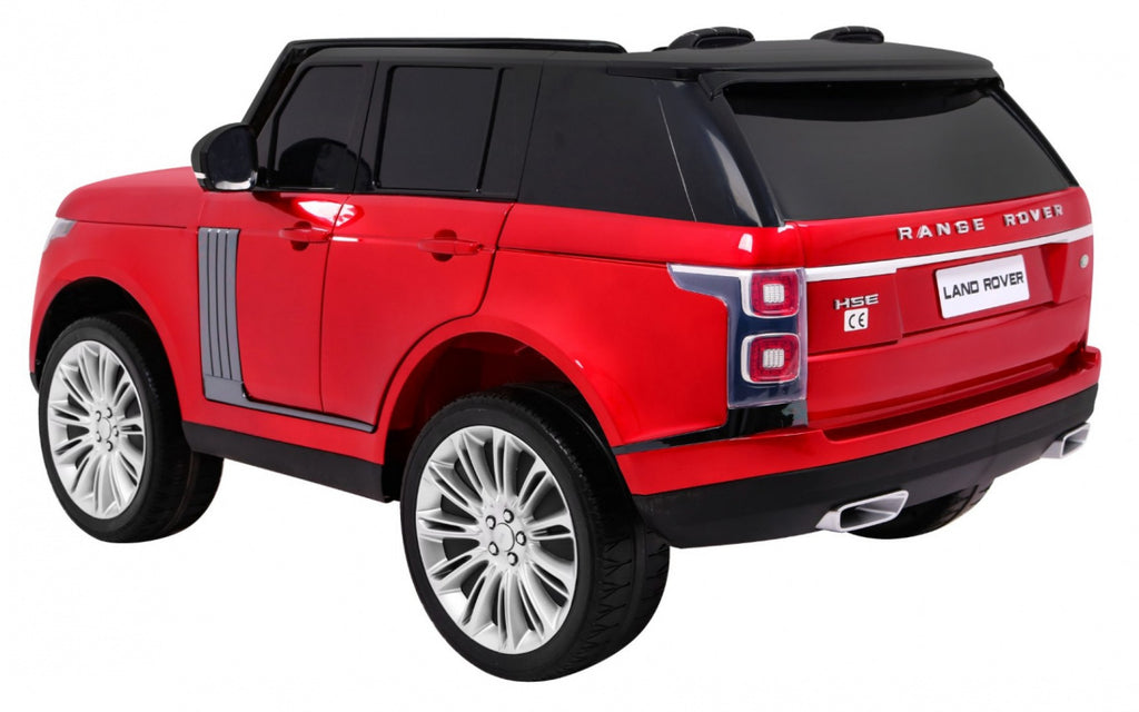 Elektrické autíčko Range Rover HSE červená lakované