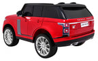 Elektrické autíčko Range Rover HSE červená lakované