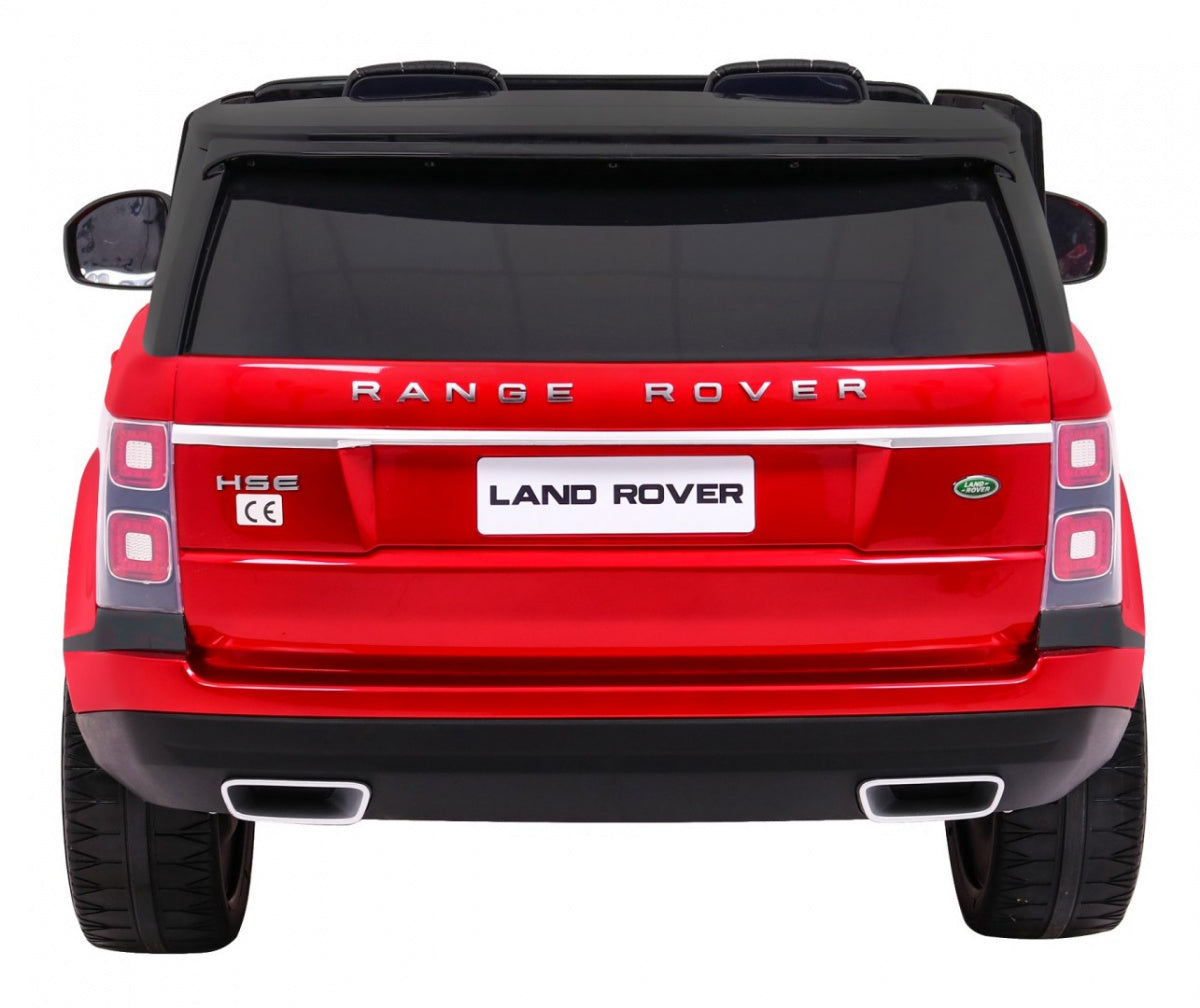 Elektrické autíčko Range Rover HSE červená lakované