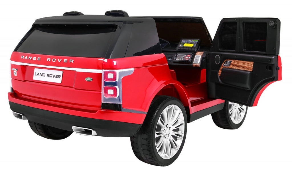 Elektrické autíčko Range Rover HSE červená lakované