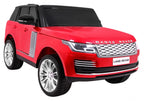 Elektrické autíčko Range Rover HSE červená lakované