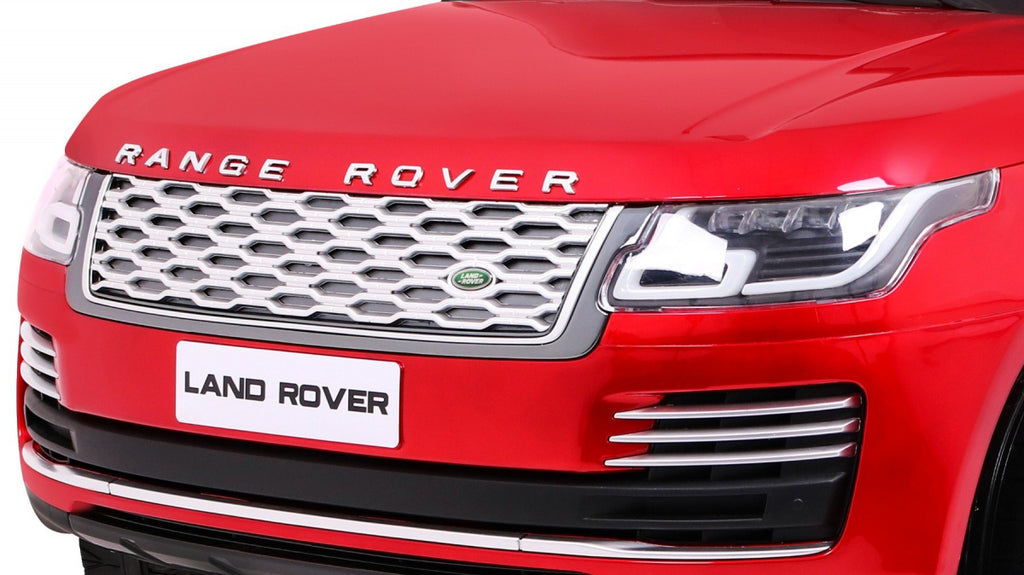 Elektrické autíčko Range Rover HSE červená lakované