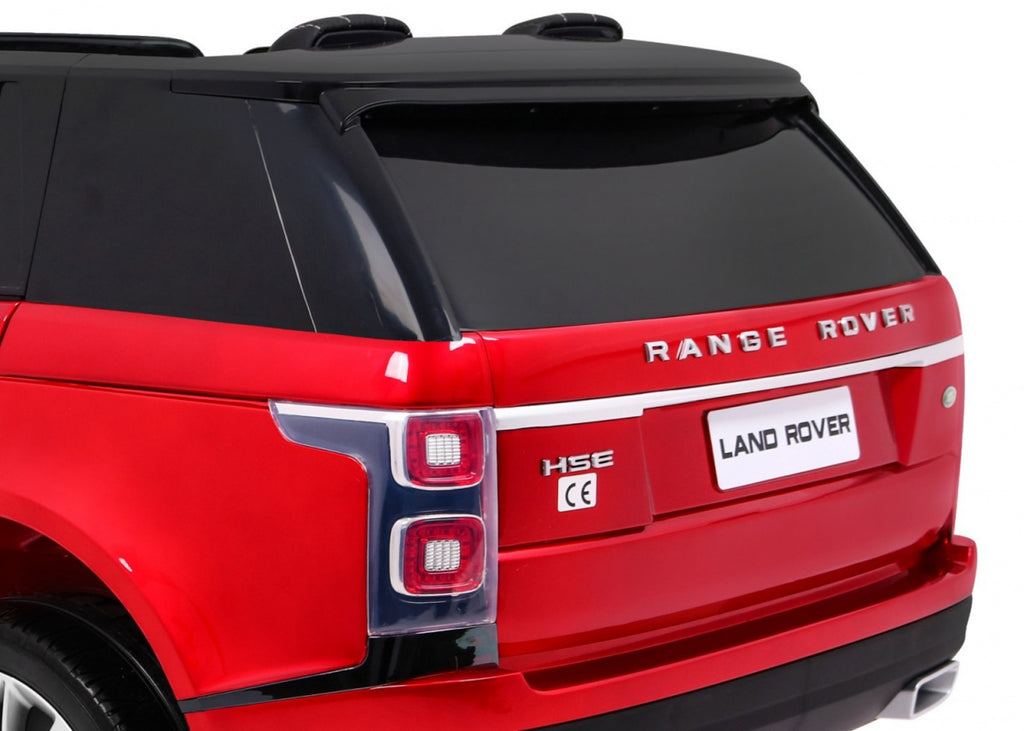 Elektrické autíčko Range Rover HSE červená lakované