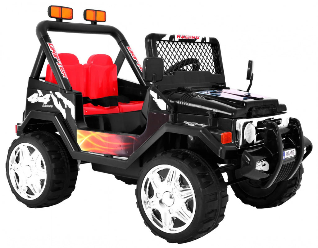 Elektrické autíčko RAPTOR Drifter kolesá EVA 2 4 G čierna