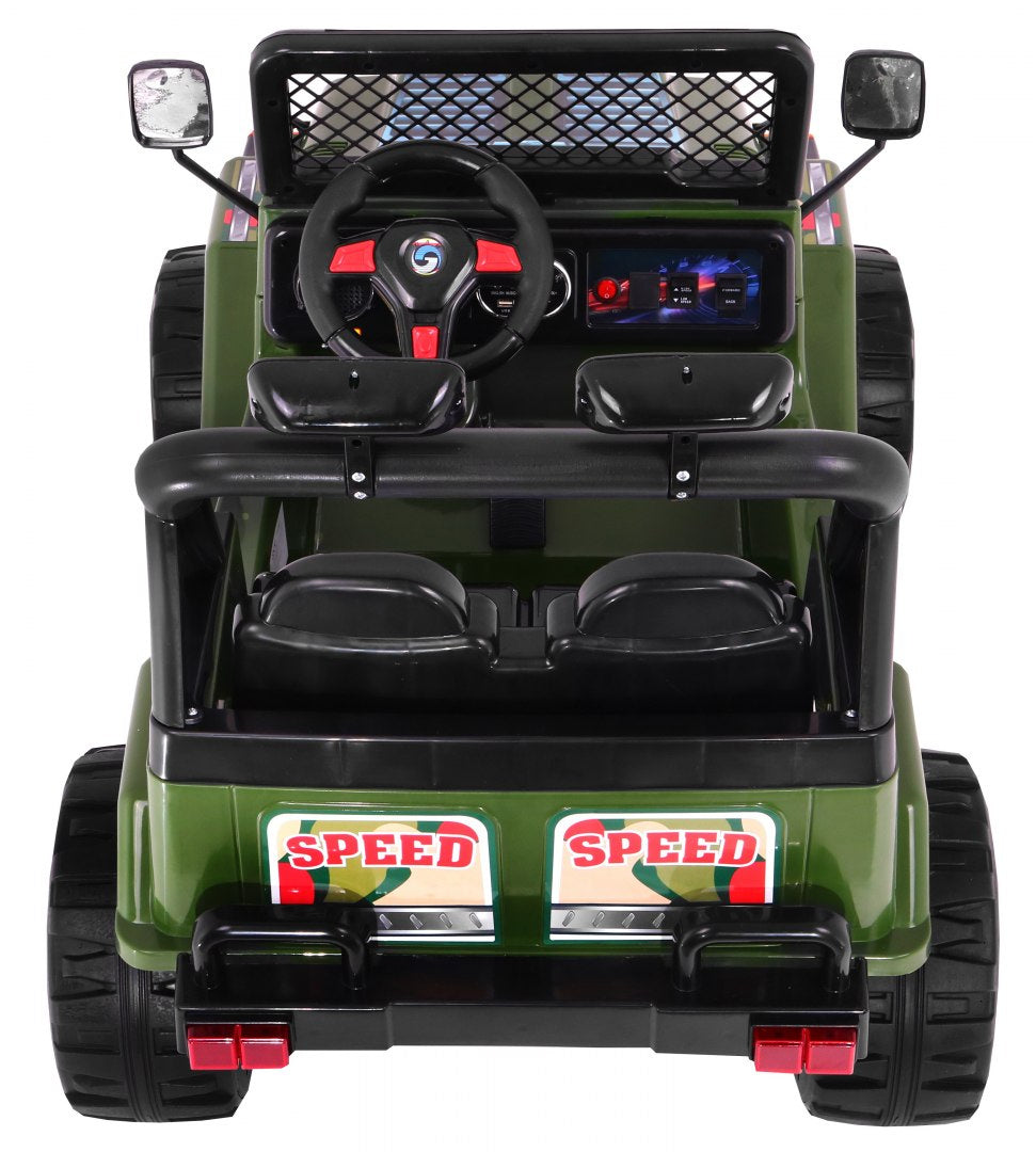 Elektrické autíčko RAPTOR Drifter kolesá EVA 2 4 G zelená