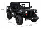 Retro Military Vehicle Black