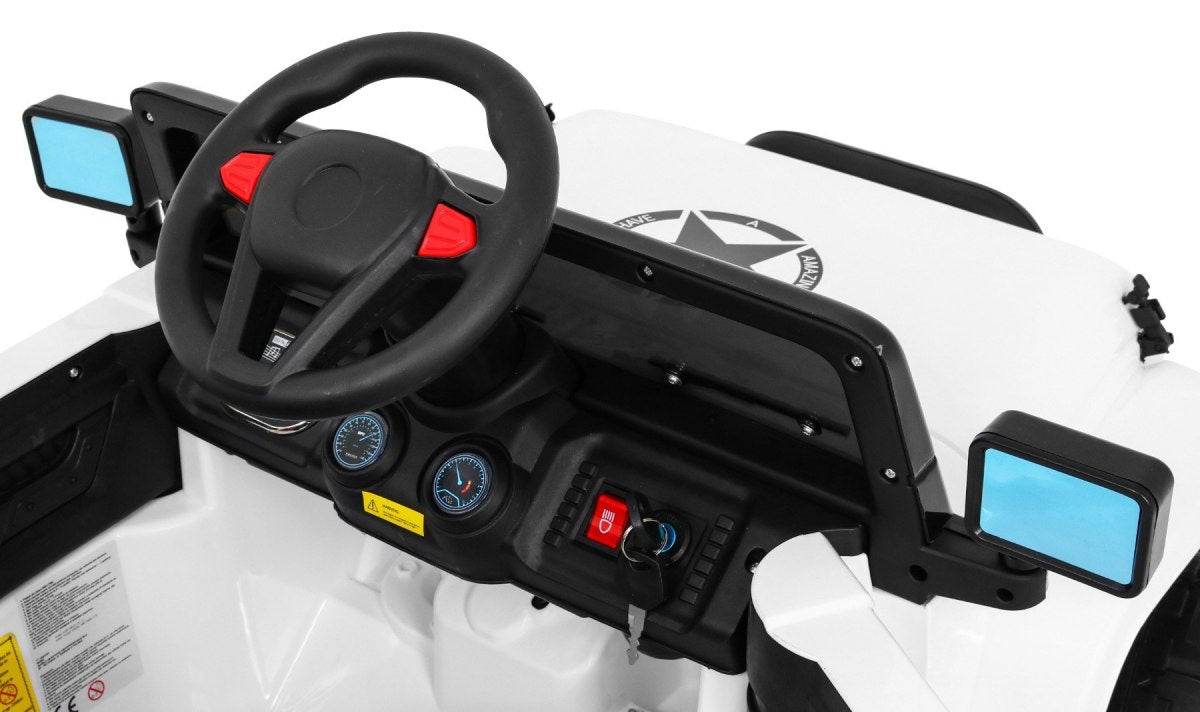 Full Time off-road vehicle 4WD White
